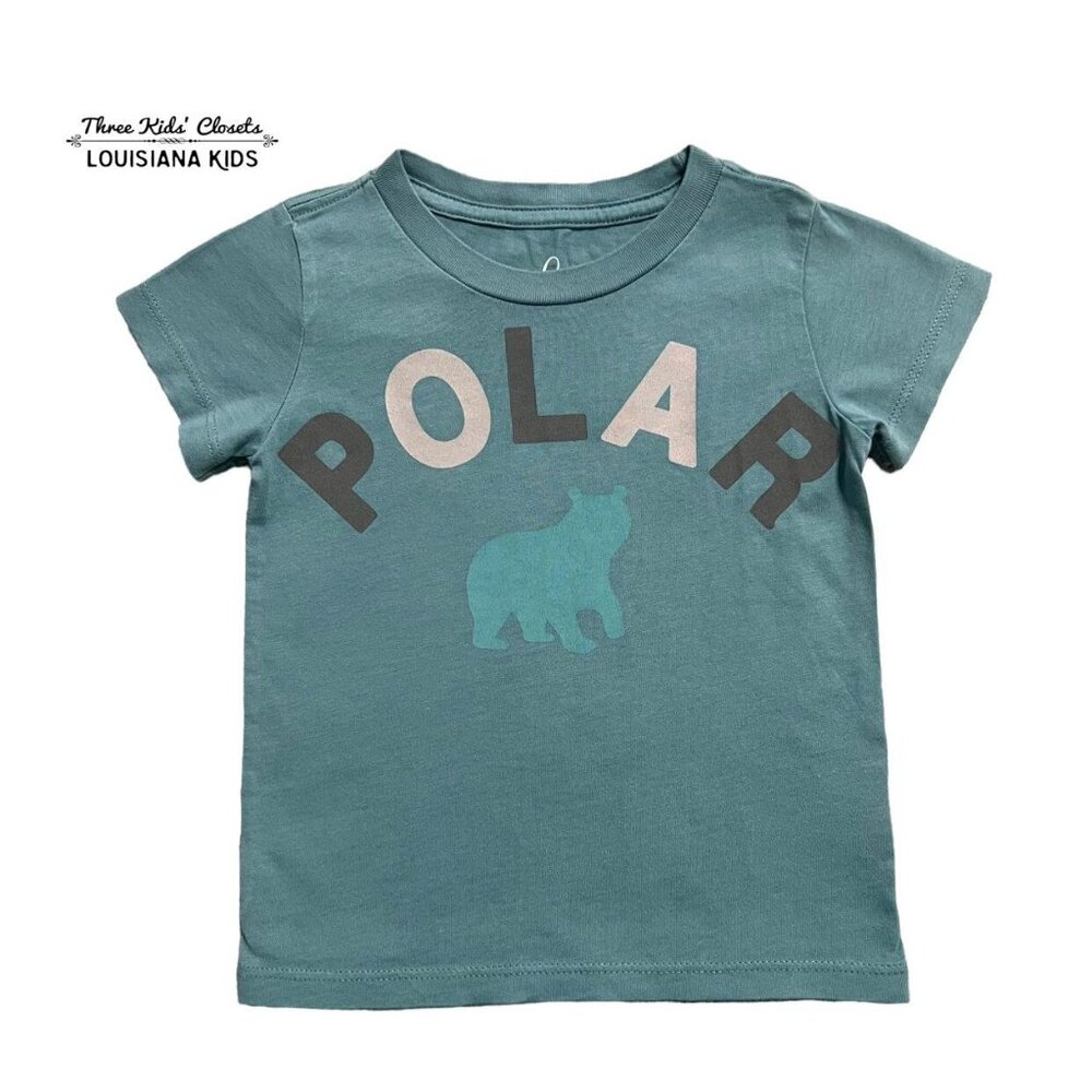 Peek 12-18m Polar Bear Tee Shirt